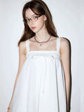 Vintage Holiday Style Lace Blouse Women Summer Pure Desire To Relax Simple Sleeveless Shoulder Sling Skirt