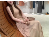 Amants Sakura Island Love - Elegant Silk Sheep Hair Lace / Folding Skirt
