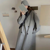 In The Autumn And Winter Of 2025, The Long-Term Knee-Lceeded Small Fragrant Wind Hair, The Coat Woman's Grade British Small Man And The Tide Of The Coat
