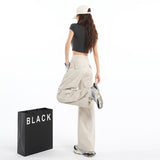 2025 Summer Fast-Drying Silk Scissors Casual Scissors Women's Cold Feeling Stormtroopers Climbing Dance Sweatpants