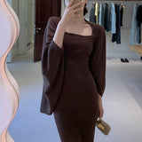 Fans Of Finland_Guided Relaxation Wool Shawl + Sling Skirt Two-Piece