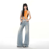 The Elastic Micro-Tlave Jeans Women In The Spring Of 2026 New Non-Legged Tug Trousers Summer Thin