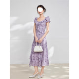 Dress 2026 Summer New French Mature Elegant Temperament Floral Thin Dress