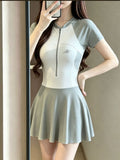 2026 New Swimsuit Girl Girl Girl Swimsuit Dress Swimsuit Swimsuit Summer Sports Body Cover