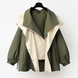 Long Wind Coat In The Waist Of The Female Version Of The New Women's Spring And Autumn Casual Popular Workwear Coat
