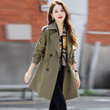 Windcoat Women's Long-Term 2026 Spring And Autumn New British Wind Small Man With Ocean Gas Thin Waist Coat Woman