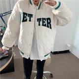Baseball Uniform Cotton Thick Cotton Cotton Autumn And Winter College Wind Coat Loose Korean Version Of The Original Harajuku Coat In Tide