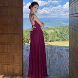 2026 New High-End Niche Holiday Wind Showing Lean Back A Variety Of Strapped Slings Summer Super Fairy