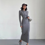 Purely Sexy Autumn And Winter Dress Femininity Over The Hips Over The Knee Dress Babes Hooded Long Sleeves Under The Long Skirt