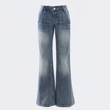 Vintage Low-Rise Tara Thorn Trousers Set Thin Drag Straight Jeans Women & Trousers Lengthened