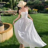 2026 New High-End Niche Holiday Wind Showing Lean Back A Variety Of Strapped Slings Summer Super Fairy