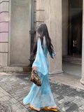 Spring Pool Water New Chinese Chiffon Version Of Tulle Sling Dress + Take-Up Women's Summer White Dress