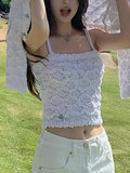 Special Yarn Heavy Industry Lingg Trink Flowers Knitted Shirt Coat + Vest Women Spring And Summer