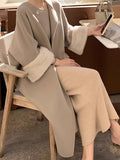 Under Mount Fuji_Self-Stay Multi-Color Temperament Small Fish-Tail Wool Knitted Half-Skirt