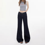 YC& Vintage Low-Rise Hottie Loose Horned Pants With Thin-Skinny Jeans Women Spring & Trousers Lengthened