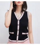 Middle Ancient Wave Lace_ Cashmere Wool 24K Gilded Four-Leaf Grass Bumpy Retro Fragrant Knitted Shirt