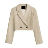 JK Small Suit Jacket Lady Small Small Short College Wind Students Spring And Autumn New Small Suit Top Women's Clothing