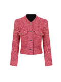 Du Le Li Encounter The Ancient Knight Small Fragrant Wind Waist Coat Early Spring And Autumn Coat Thin Coat Woman