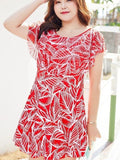 Strict Size Swimsuit Female Fat Mm160 Pounds With Chest Cushions To Cover The Mother With Fattening Plus Dress Swimsuit Batch