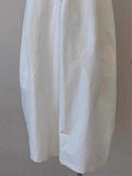 CHAO Strong Goods Closed In!Laos Design With A Curved Loose Leisure Slebow Pants White Broad-Legged Banana Pants