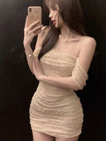 Xiao Xiangfeng Hottie Pure Desired Wind Sister Series Two-Sisters-In-The-Sisters-On-The-Smeared Small-Sexual Corset Dress Summer