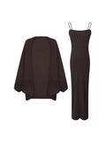 Fans Of Finland_Guided Relaxation Wool Shawl + Sling Skirt Two-Piece