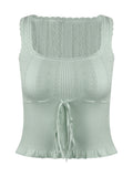 Polaberry Pampering French Knitted Sling Suit Women's Spring And Summer Temperament Dress Open Shirt