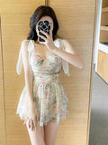 New Strapped Swimsuit Female Fairy Fashion Swimsuit Hot Spring Bathing Suit High-End Swimsuit