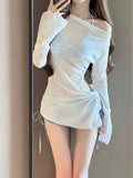 2026 New Swimsuit Women's Split Hooded Three-Piece Set Fresh Wind Cover Thin Conservative Holiday Hot Springs