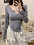 A085 # Human Cotton Woman Han Man's Body Hangs In The Body To Lead The Pure Desire To Super-Screat Hot Girl Micro-Permeable Two-Set