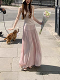 Amants Sakura Island Love - Elegant Silk Sheep Hair Lace / Folding Skirt