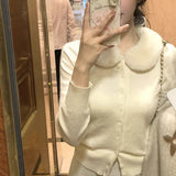 Autumn And Winter New Vtg Ancient Addictive Bunny Knitted Blouse + Half-Dress Short Skirt Girl