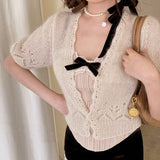 Beauty Ambitious Fifi Cardigan Ancient Lace Corset Sexy Pure Lust T-Shirt New