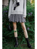 French Design With A Tight Waist Skirt Woman In Spring 2025 New Fashion Niche Casual Style Chic Umbrella Skirt