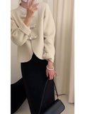New Chinese Style Coat 2025 Autumn And Winter Small Two-Sided Coat Super Good-Looking Fashion