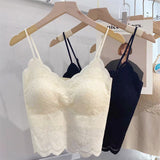 5879 # Sexy Lace Beauty Inside The Woman With Bra Bra Without Steel Ring Wearing Bottom Top Slings On The Back Of The Women's Slings