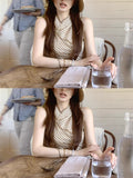 Beauty Is Beautiful_Shaped With Elegant Little Collar Striped Dress Temperament Holiday Dress Women's Summer