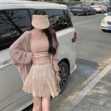Summer Playful Cute Seaside Vacation Acetic Sling Vest Casual Suit Woman