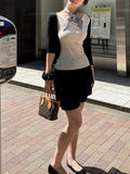 Basic Charm Fine Spinning Full-Haired Cool Sunscreen Ice Silk Cardigan Small Outer Hoodie Shirt Thin Knitted Shirt