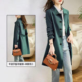 Women's Long-Term 2025 Spring And Autumn New Fashion Trend Temperament Loose Thin And Windwear Women's Clothing