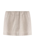 Sakura Island Clear_Save The Wardrobe Of The Slack Feeling Old Money Wind 100 Linen Half Skirt Short Skirt
