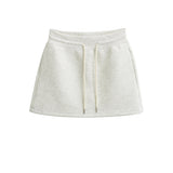 Vintage Casual Sports Gray Skirt Women Black A-Character Skirt Skirt Skirt With Hip Skirt