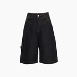 YC& Vintage High-Waisted Broad Legs Nts Small Design Spring And Summer Sevens Jeans Women's New