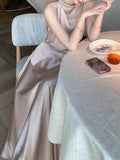 [Falling White Moon] Niche Design Feeld With A Thin Set With Fashion Two Sets Of Temperament Long Skirt