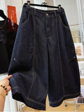2026 Super Fire Pants Korean Special To The Version Of The Giant Good-Looking Scissive Jeans Spring And Summer Seven Trousers