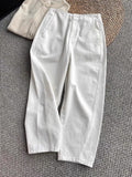 Treasure Trousers, Big Thin! Imported Cotton Sickle Jeans Women Early Autumn Cocoon High-Rise Thin Nine Trousers