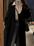 Windy Woman 2025 Autumn New Korean Small Medium And Long Coat Temperament British Style High-End Coat