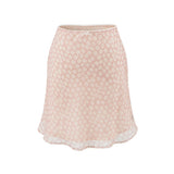 Vintage Oil Painting Flower Half-Dress Girl Spring And Summer New Design High-Waist Sexy A-Word Ass Short Skirt Printed Skirt