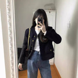 French Name And Female Small Fragrant Coat 2026 New Korean Version Of The Small Man Short Coat Autumn Winter