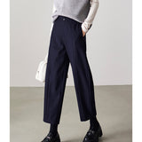 The Original Quality 2025 Winter New Fashion Thicken Warm Commute Twill Casual Hair? Harlan Pants Women
